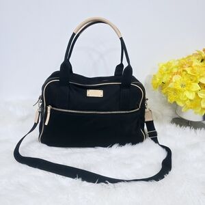 Kate Spade Kennedy Park Nylon Milla Travel black bag.